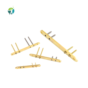 Prijsvriendelijke Chirurgische Titanium Veterinaire Orthopedische Trauma Implantaten <span class=keywords><strong>T</strong></span> Type Rechte Borgplaat - Product Image 2