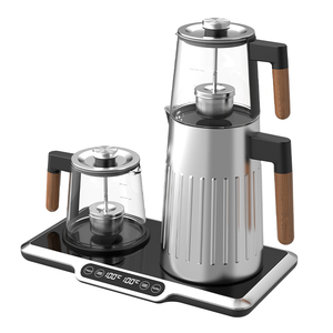 Hotsy 2.7L Acero inoxidable Control digital Hervidores de agua de vidrio Juego turco Red <span class=keywords><strong>Caler</strong></span> Tea Maker Samovar - Product Image 3