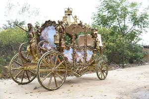 OEM Lujo Boda Buggy Clásico Real Carruaje de caballos Vintage William Estilo Transporte Especial - Product Image 3