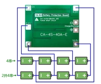 Prix usine Carte de protection de batterie au lithium pour moteur de perceuse 11.1V 12.6V/14.8V 16.8V BMS 3S 4S 40A 60A avec fonction amélioration/équilibrage