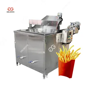 Commercial Gas Potato Chips Fried Line French Fries Deep Frier Machine