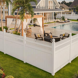 Pannelli per Recinzioni in Vinile Durevoli per Giardini Esterni, Cortili e Progetti Residenziali, Design a Lunga Durata, Recinzione Privacy in PVC - Product Image 4