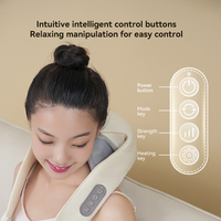 Elektrisches Shiatsu-Körperpflege-Massagegerät mit Wärme & Vibration Rücken-, Nacken- & Schulter-Massageschal & Pflege-Schlankheitskissen