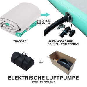 Grosir matras senam lipat Tumbling tiup tahan Air untuk latihan sejuk portabel lari udara grosir jalur udara - Product Image 4