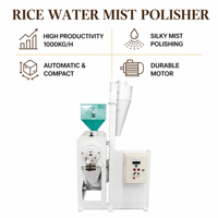 Polisseuse automatique à brume d'eau de riz 1 tonne par heure pour la ligne de décorticage du riz