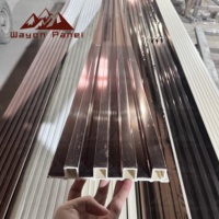 Wayon <strong>Best</strong>-<strong>Selling</strong> Modern 3D PWC Indoor <strong>Wall</strong> Grille <strong>Panel</strong> High Quality Waterproof Wood <strong>Plastic</strong> Interior <strong>Wall</strong> Living Room