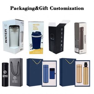 Custom Logo Printed Travel Tumblers <b>Insulated</b> Promotion Corporate Activity Business Gift Stainless Steel <b>Mug</b> With Lids - Product Image 5