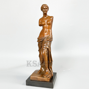 Estatua de <span class=keywords><strong>Venus</strong></span> con brazo roto, decoración de oficina de bronce grande personalizada, diosa del amor y la belleza, artesanía de Metal personalizada - Product Image 1
