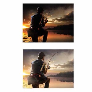 แว่นกันแดดโพลาไรซ์สีชมพูอ่อน YIHANG ป้องกันรังสียูวี สำหรับผู้ชายและผู้หญิง  แบบหนีบ - Product Image 2