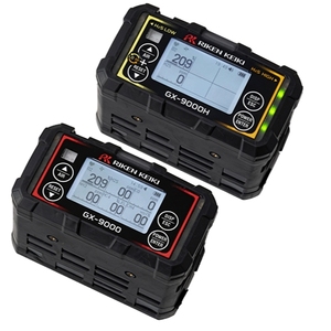 เครื่องตรวจจับก๊าซหลายชนิดแบบพกพา RIKEN KEIKI รุ่น GX-9000 ตรวจจับก๊าซได้พร้อมกันสูงสุด 6 ชนิด ได้แก่ O2 CO H2S CO2 NH - Product Image 5