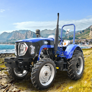 Mejor venta pequeño Tractor 4x4 Mini granja 4 ruedas Drive Tractor máquina bomba agrícola engranaje caja de cambios con accesorios completos - Product Image 3