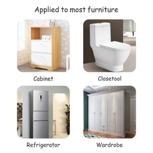 Probebi LH05 Serrure de sangle de sécurité d'angle à l'épreuve des enfants Serrure bébé réglable avec matériaux ABS et PE - Product Image 4