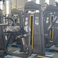 ST-1020 Machine à triceps assise en acier réglable, équipement de fitness commercial, entraîneur de bras pour salle de sport, extension de triceps à 45 degrés