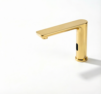 Robinet de lavabo moderne intelligent à capteur tactile sans contact, monotrou, monocommande, en acier inoxydable, avec valve en céramique, pour chambre à coucher, plus de 500 000 utilisations