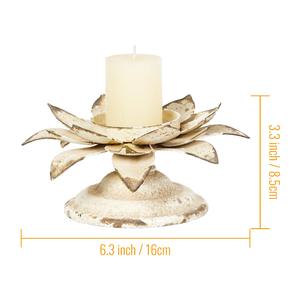 Wrought Cast Iron <strong>Lotus</strong> <strong>Candle</strong> <strong>Holder</strong>,Vintage <strong>Candle</strong> <strong>Holder</strong>,Table Top Decoration Metal <strong>Candle</strong> <strong>Holder</strong> - Product Image 2