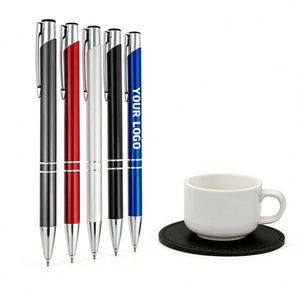 Wholesale Custom Metal Plastic Ballpoint <b>Pen</b> <b>Gold</b> Clip Soft Rubber Coating Stylus Touch Model BP03 OEM/ODM Branding Promotional - Product Image 4