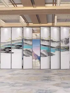 Parete Mobile Scorrevole Facilmente Installabile per Sale Banchetti, Ristoranti, Scuole, Uffici, Partizione Fonoassorbente - Product Image 4