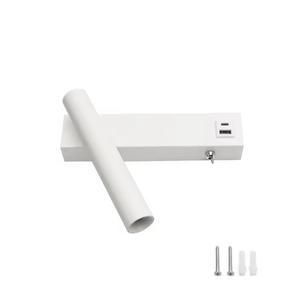 Sand white-left lamp holder