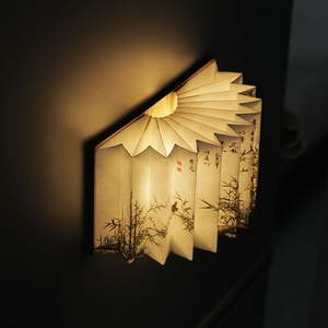 Novos Produtos 2025 Atmosfera Criativa OEM Imã De Geladeira Recarregável Tela Lâmpada Do Livro Quarto Luz Presente Do Negócio Atacado - Product Image 5
