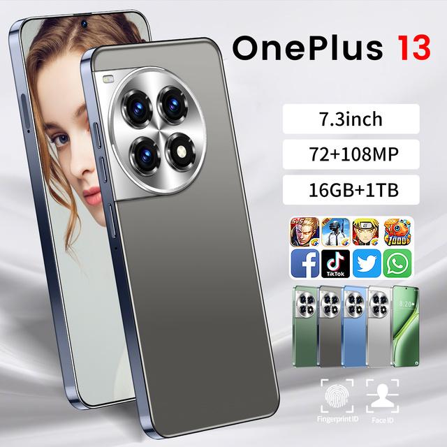 OnePlus13 5G LTE Unlocked Smartphone 108MP Deca Core HD Display Wholesale Original Phones