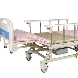 <span class=keywords><strong>Lit</strong></span> <span class=keywords><strong>d</strong></span>'hôpital manuel à 2 fonctions certifié ISO, <span class=keywords><strong>lit</strong></span> médical pour patients, <span class=keywords><strong>prix</strong></span> préférentiel, fabriqué en acier ABS, vente directe <span class=keywords><strong>d</strong></span>'usine - Product Image 3