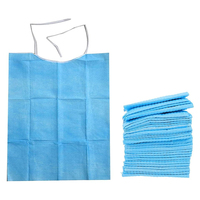 Bavettes jetables pour dentiste, draps, tissus, salon de beauté, patient, coussin médical imperméable