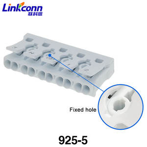 925-5P Duy Nhất Báo Chí Thiết Bị Đầu Cuối Push-Trong Dây Nối 5 Pin Điện Khối Thiết Bị Đầu Cuối Nhanh Chóng Kết Nối Thiết Bị Đầu Cuối Hệ Thống Chiếu Sáng - Product Image 3