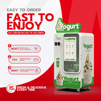 Máquina Expendedora Automática Comercial de Acai Bowl con Sistema de Aderezos para Tiendas de Postres