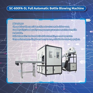 Nouvelle conception de machine de soufflage de bouteilles PET à 1 cavité, contrôlée par PLC, avec une productivité élevée, chargeur automatique 3-5L pour les grands contenants en plastique - Product Image 3