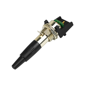 Conector hembra de montaje en chasis mini XLR de 3 polos, codo de ángulo recto, montaje en PC de 90 grados similar a TAR3M - Product Image 3