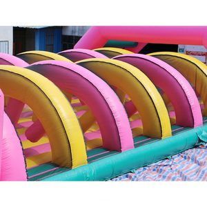 20x8m géant sauter balançoire gonflable parcours d'obstacles pour enfants et adultes en plein air team building activités stimulantes - Product Image 4