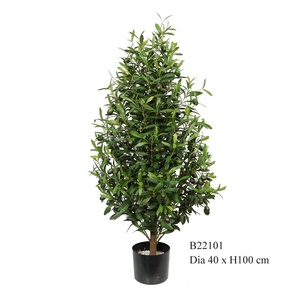 Plantes artificielles Olive Ficus fidget Eucalyptus <span class=keywords><strong>géant</strong></span> verte en <span class=keywords><strong>Pot</strong></span> <span class=keywords><strong>pour</strong></span> la maison jardin décoration intérieur extérieur - Product Image 2