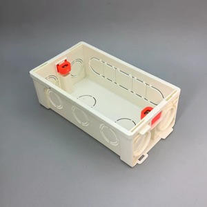 <span class=keywords><strong>Caja</strong></span> de Conexiones Eléctrica de PVC/PP, <span class=keywords><strong>Caja</strong></span> de <span class=keywords><strong>Pared</strong></span> Universal para Interruptores y Enchufes, <span class=keywords><strong>Caja</strong></span> de Distribución Doméstica Preinstalada, 86x86x50mm - Product Image 4