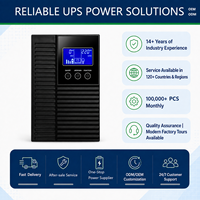 UPS Interactivo de Línea de 3000VA 2400W, Onda Sinusoidal Pura, con Batería Externa para Electrodomésticos