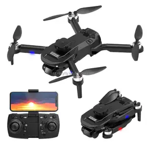 JHD H2 Obstacle Avoidance Drone Dual HD Camera Brushless Motor with Electronic Adjustable Lens Foldable FPV RC for Beginner dron