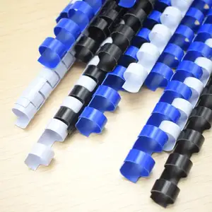 Bobine spirale en plastique PET, meilleure vente, matériau pour peigne à reliure de livre