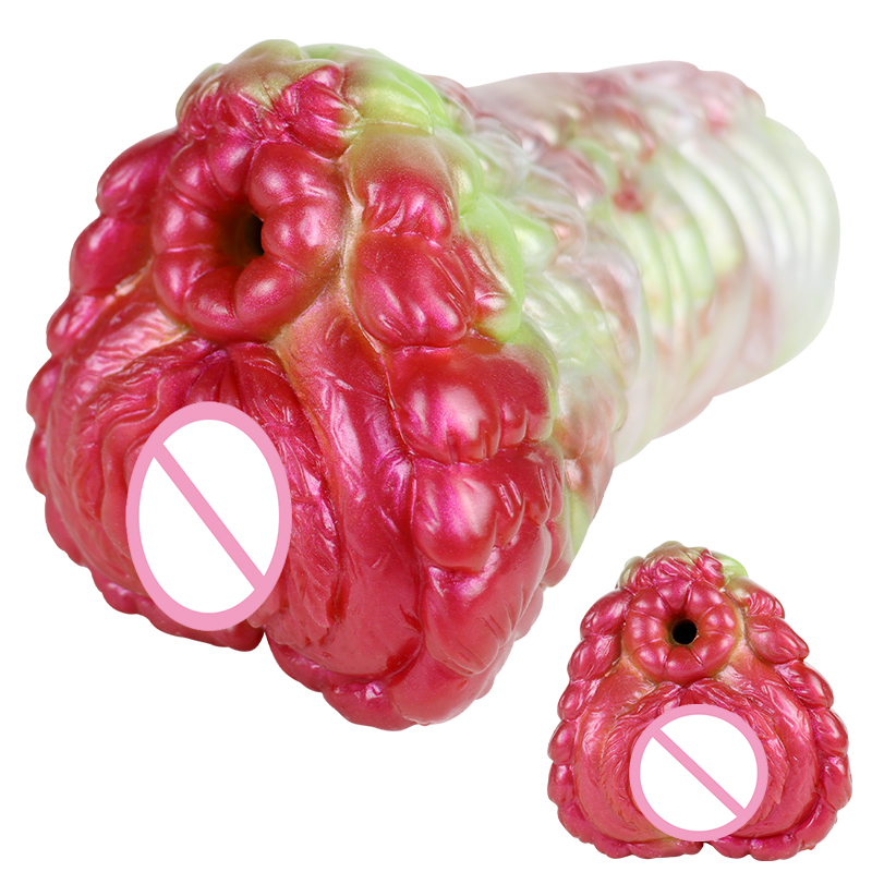 Dual Channel Liquid Silicone Male Masturbator - Waterproof Sheep Pocket Sex Doll for Pleasure, OEM & ODM Available Dual Channel Liquid Silicone Male Masturbator - Waterproof Sheep Pocket Sex Doll for Pleasure, OEM & ODM Available