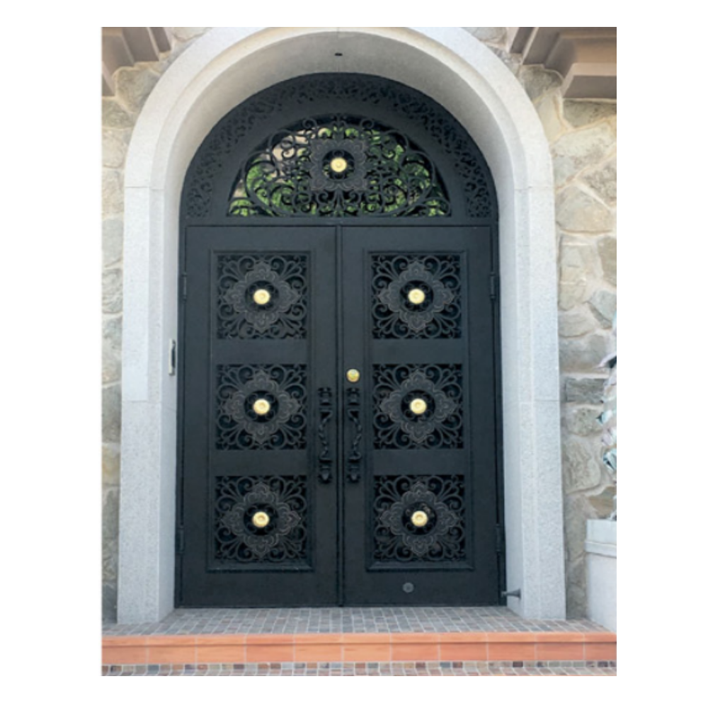 Entrance Deigns Craft Front Swing Pictures Gates Decorative Wrought Iron Homely Villa Iron Iiron Steel Modern Villa Doors China