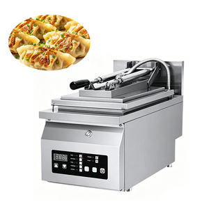 Parrilla Eléctrica de Acero Inoxidable de Alta Eficiencia para <span class=keywords><strong>Gyoza</strong></span> Japonesa, Equipo Comercial para Cocinar Dumplings Fritos - Product Image 4