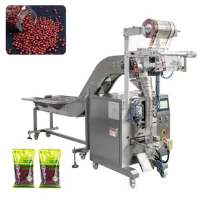 Semi Auto Cubo Cadena Embalaje Lentejas Granos Bolsa Snacks Chips Bolsita Palitos de carne <span class=keywords><strong>Doritos</strong></span> Chips Sellado Máquinas de embalaje - Product Image 1