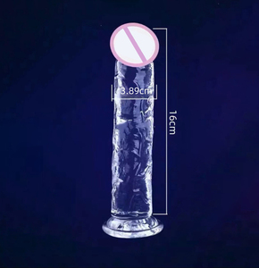 Vendita calda realistica Dildo giocattoli sessuali anali morbidi di più dimensioni Dildo morbido e realistico principiante Dildo giocattolo sessuale G Spot vibratore - Product Image 5