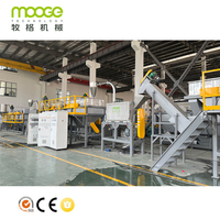 Línea de lavado de trituración de botellas cosméticas de 3000 - 4000 Kg PE/reciclaje de botellas de plástico HDPE