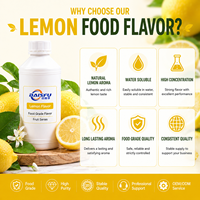 Essence de citron concentrée de qualité alimentaire, soluble dans l'eau, pour boissons, pâtisseries, bonbons, glaces