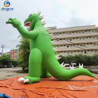 Chine Fabricant Prix de gros Godzilla Ballon 8m de haut Ballon gonflable de dinosaure pour la publicité