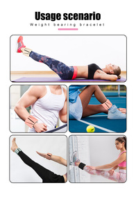 NQ SPORTS Power Wrists <strong>Set</strong> <strong>of</strong> 2 Custom logo 2LB 4LB Fitness Exercise Silicone Wearable Wrist Ankle <strong>Weights</strong> <strong>for</strong> <strong>Women</strong> - Product Image 4