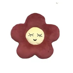 ODM/OEM company custom plush toys stuffed flowers plush pillows plants plush pillows