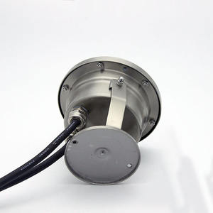 Projecteur LED subaquatique pour piscine, extérieur, étanche IP68, en acier inoxydable, à fixation par pince, 12/24 volts, blanc chaud, RGB 3-en-1 - Product Image 5