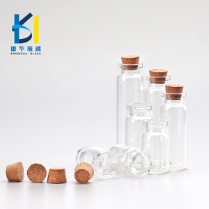 Mini tubes de Test en <span class=keywords><strong>verre</strong></span> Borosilicate, <span class=keywords><strong>Tube</strong></span> en <span class=keywords><strong>verre</strong></span> transparent <span class=keywords><strong>avec</strong></span> <span class=keywords><strong>bouchon</strong></span> rond, vente en gros - Product Image 3