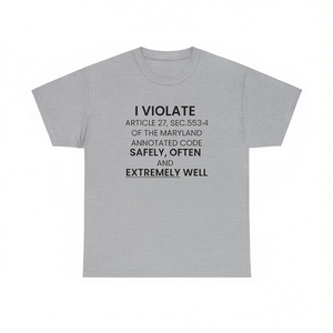 T-shirt Promozionale Divertente con Meme, Regalo Scherzoso, Articolo Gag, Maglietta con Scritta Inadatta, Top con Humor Inapplicabile - Product Image 3