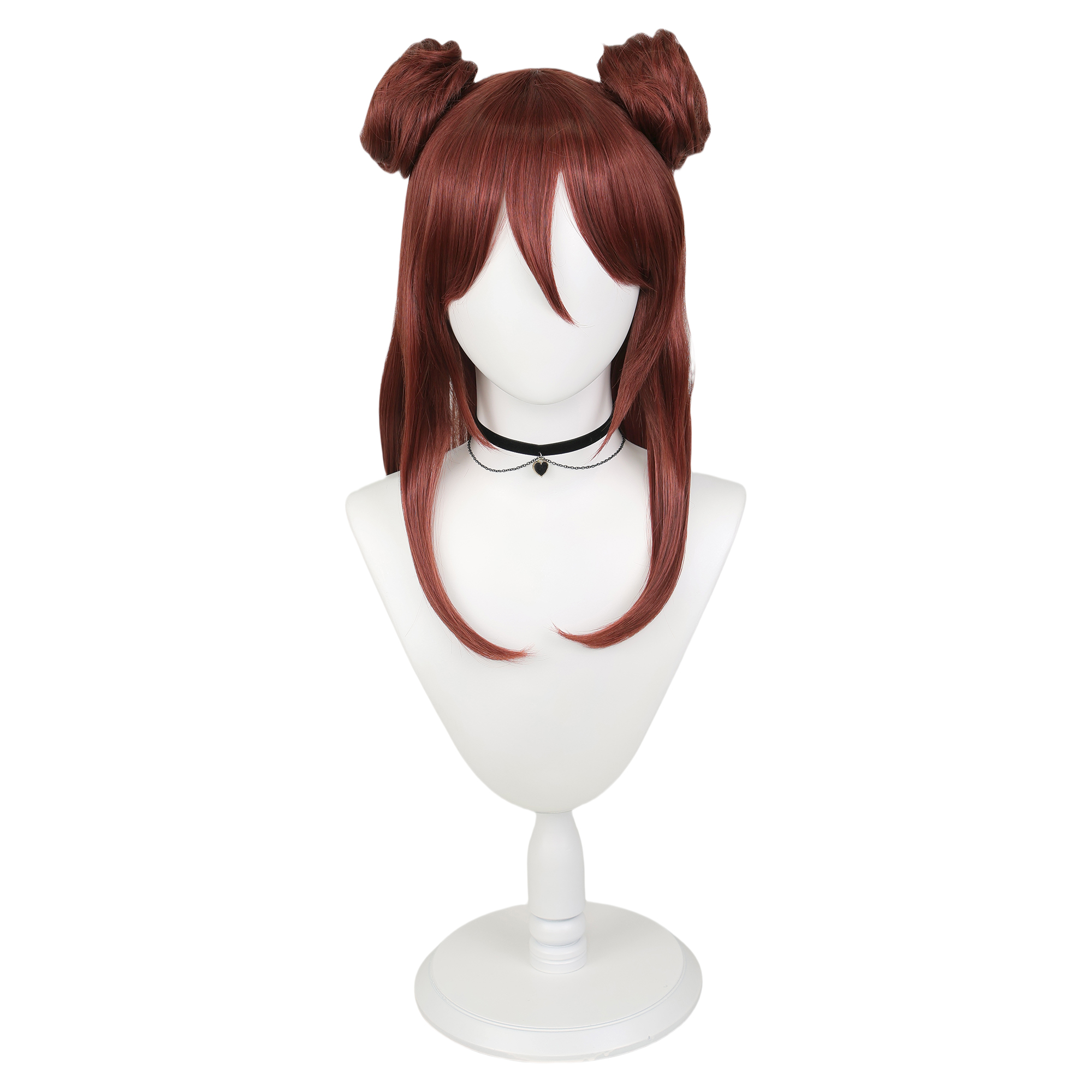 thumbnail image 2 of Aazon.co: Karlery En Short Straight Dark Brown Wig Halloween Costue 2 of 10